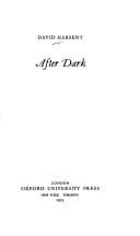 Tapa de After dark