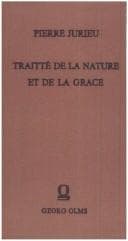 Tapa de Traitté de la nature et de la grâce