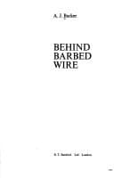 Tapa de Behind barbed wire