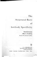 Tapa de The structural basis of antibody specificity