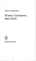 Tapa de Woman's consciousness, man's world