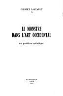Tapa de Le monstre dans l'art occidental