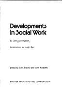 Tapa de Developments in social work
