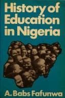 Tapa de Nigeria Educational History