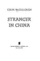 Tapa de Stranger in China
