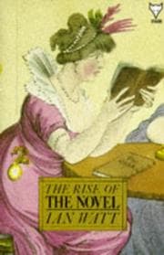 Tapa de The Rise of the Novel
