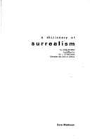 Tapa de A dictionary of surrealism