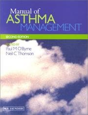 Tapa de Manual of asthma management