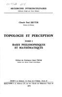 Tapa de Topologie et perception