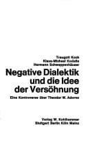 Tapa de Negative Dialektik und die Idee Der Versöhnung