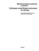 Tapa de National science policies in Africa