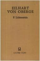 Tapa de Eilhart von Oberge