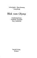Tapa de Blick vom Olymp