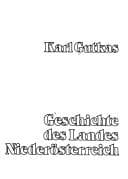 Tapa de Geschichte des Landes Niederösterreich