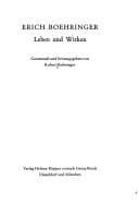 Tapa de Erich Boehringer