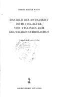 Tapa de Das Bild des Antichrist im Mittelalter
