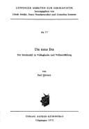 Tapa de Die neue Eva: der Sündenfall in Volksglaube u. Volkserzählung