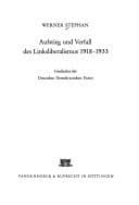 Tapa de Aufstieg und Verfall des Linksliberalismus 1918-1933
