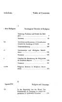 Tapa de Zur Theorie der Religion