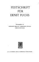 Tapa de Festschrift für Ernst Fuchs