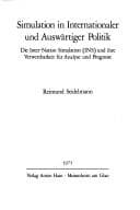 Tapa de Simulation in internationaler und auswärtiger Politik