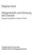 Tapa de Wissenschaft und Dichtung bei Chaucer