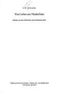 Tapa de Vom Leben am Niederrhein