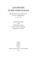Tapa de Geschichte in der Gesellschaft