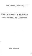 Tapa de Variaciones y figuras sobre un tema de La Bruyère