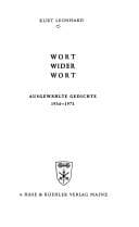 Tapa de Wort wider Wort