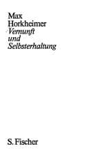 Tapa de Vernunft und Selbsterhaltung