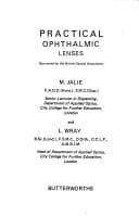 Tapa de Practical ophthalmic lenses