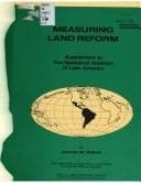 Tapa de Measuring land reform