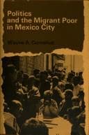 Tapa de Politics and the migrant poor in Mexico City