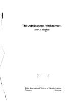 Tapa de The adolescent predicament