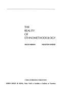 Tapa de The reality of ethnomethodology