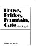 Tapa de House, bridge, fountain, gate