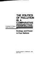 Tapa de The politics of pollution in a comparative perspective