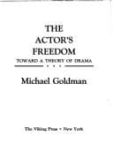 Tapa de The actor's freedom