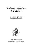 Tapa de Richard Brinsley Sheridan