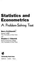 Tapa de Statistics and econometrics