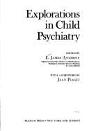 Tapa de Expl orations in child psychiatry