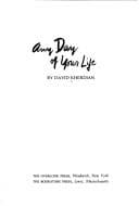 Tapa de Any day of your life
