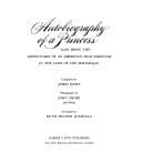 Tapa de Autobiography of a princess