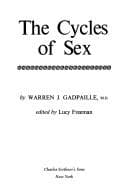 Tapa de The cycles of sex