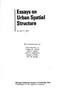 Tapa de Essays on urban spatial structure
