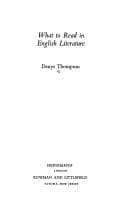 Tapa de What to read in English literature