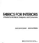 Tapa de Fabrics for interiors
