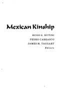 Tapa de Essays on Mexican kinship