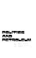 Tapa de Politics and petroleum